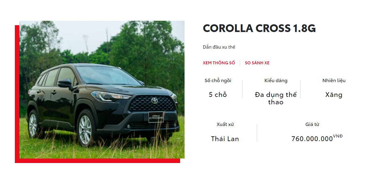 'Cả làng' giảm giá ầm ầm, Toyota Corolla Cross bản tiêu chuẩn bất ngờ tăng nhẹ - Ảnh 2.