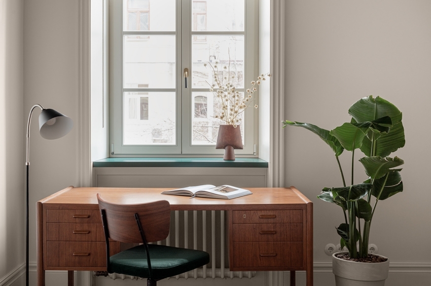 Căn hộ 56m2 đẹp quyến rũ mang hơi hướng cổ điển của người phụ nữ độc thân - Ảnh 4. Căn hộ 56m2 đẹp quyến rũ mang hơi hướng cổ điển của người phụ nữ độc thân - Ảnh 4.