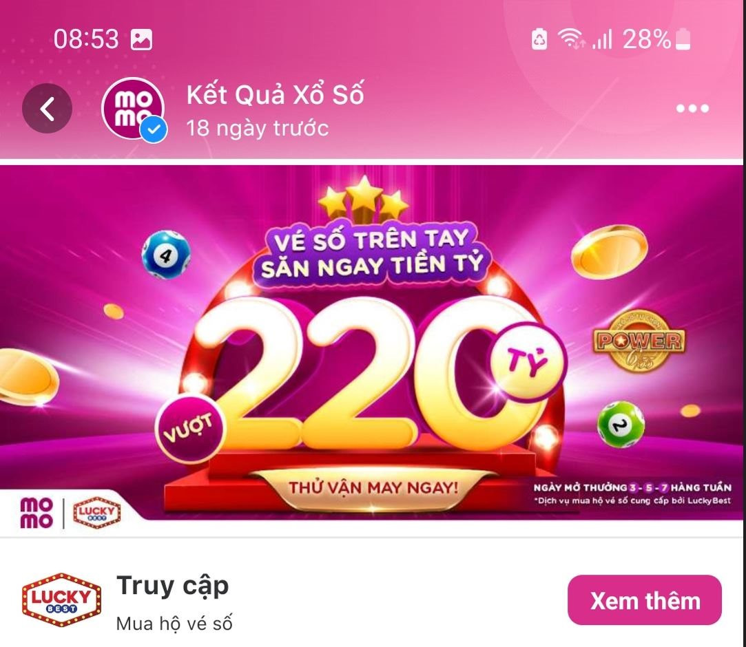 Bộ Tài chính “tuýt còi”, ví điện tử Momo tạm dừng dịch vụ mua hộ vé số trong khi khách hàng ra sức &quot;phàn nàn&quot; ngay trên nền tảng - Ảnh 1.