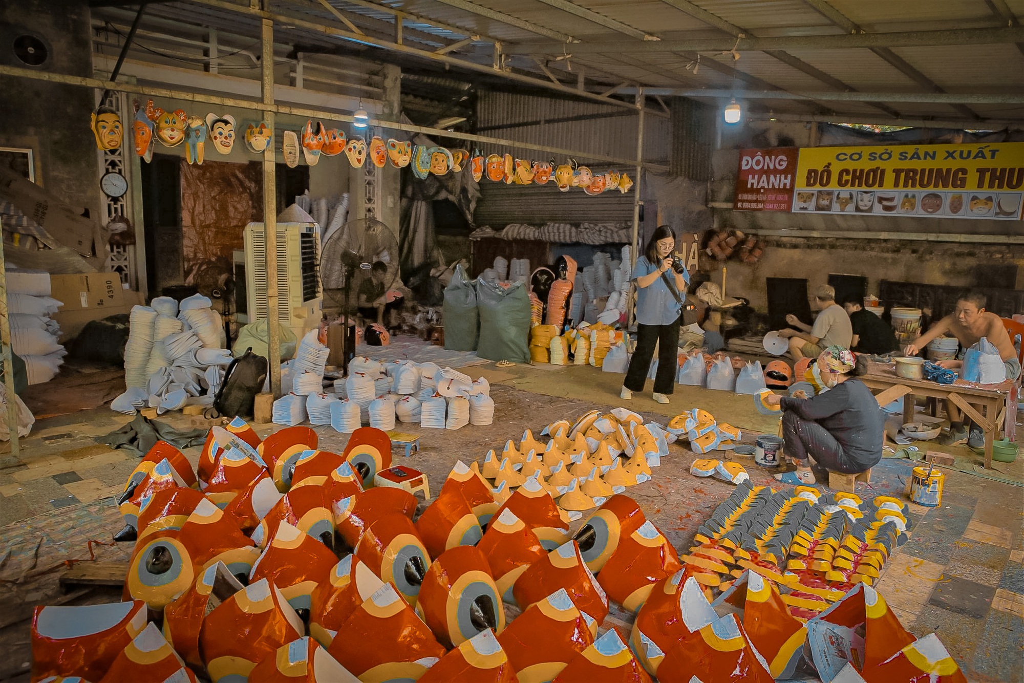 Làng Ông Hảo rộn ràng đón Tết Trung thu - Ảnh 1. Làng Ông Hảo rộn ràng đón Tết Trung thu - Ảnh 1.