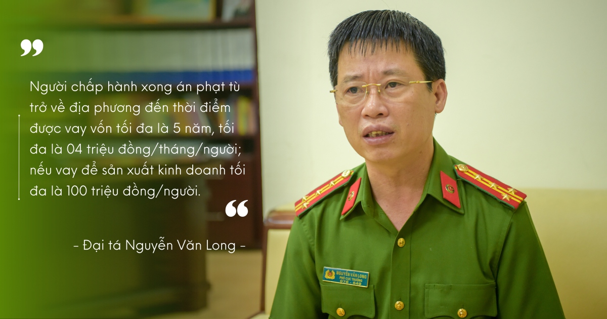 Lần đầu tiên có chính sách tín dụng riêng cho người mãn hạn tù - Ảnh 2. Lần đầu tiên có chính sách tín dụng riêng cho người mãn hạn tù - Ảnh 2.