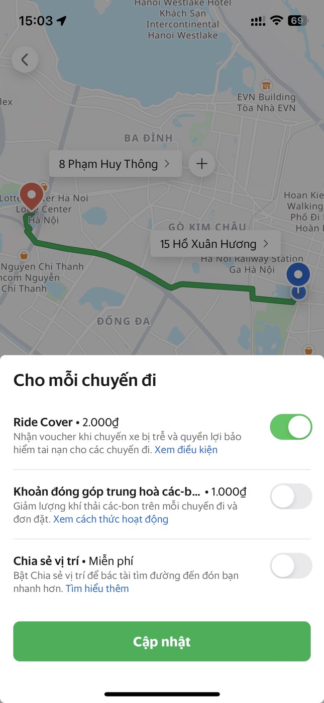 Cảnh báo ‘ma trận’ phụ phí trên các ứng dụng gọi xe - Ảnh 1. Cảnh báo ‘ma trận’ phụ phí trên các ứng dụng gọi xe - Ảnh 1.