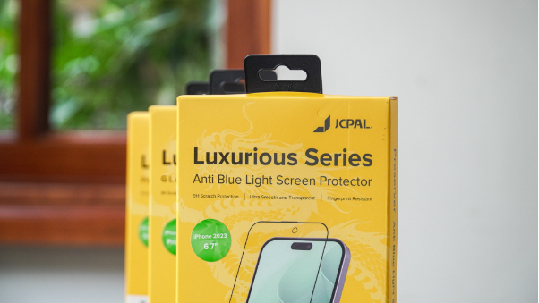 Kính cường lực chống ánh sáng xanh JCPAL phủ vàng hệ thống phụ kiện công nghệ toàn quốc - Ảnh 1. Kính cường lực chống ánh sáng xanh JCPAL phủ vàng hệ thống phụ kiện công nghệ toàn quốc - Ảnh 1.