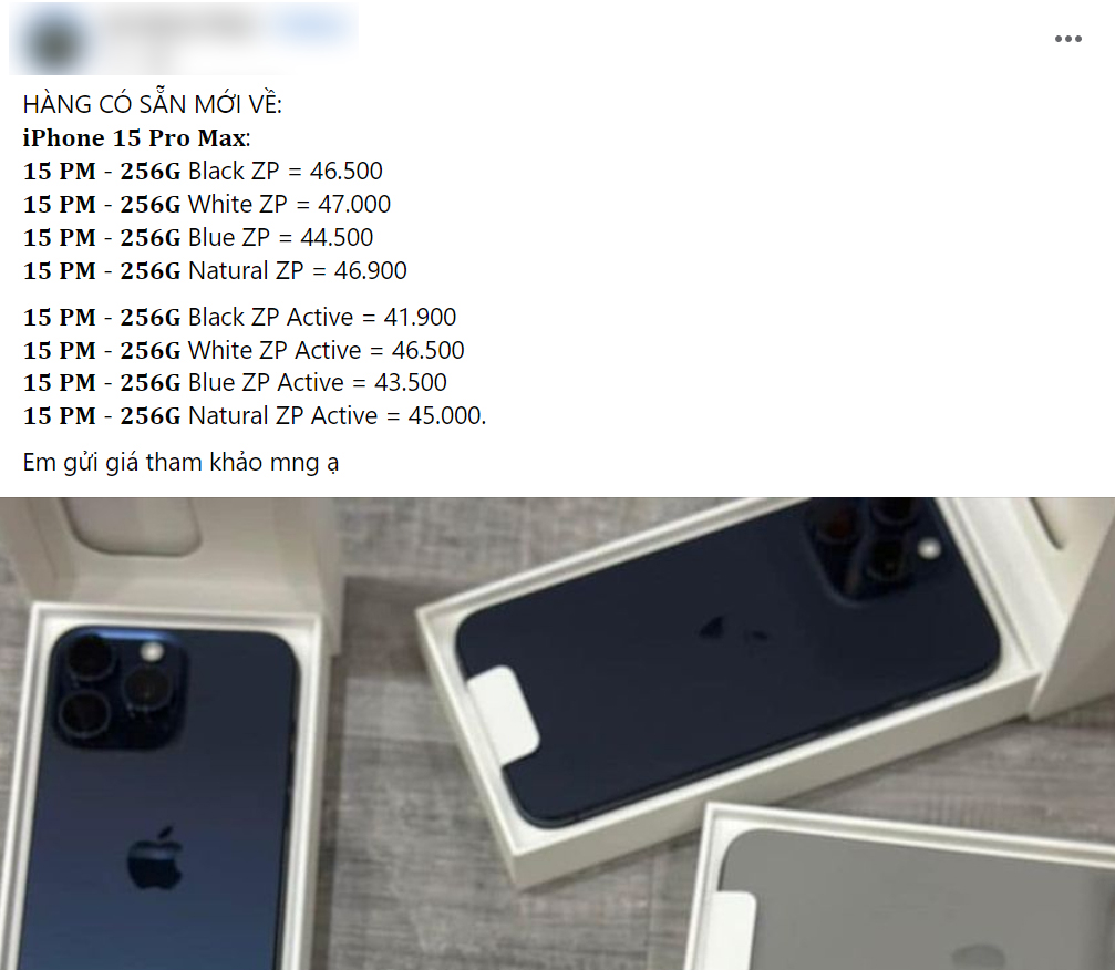 iPhone 15 xách tay... ế hàng, người dùng Việt chuộng máy chính hãng hơn - Ảnh 1.