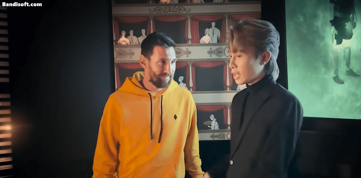 Doanh nhân dẫn Jack đi gặp Messi ngầm tiết lộ hình ảnh gặp gỡ trong MV Từ Nơi Tôi Sinh Ra là trái phép?  - Ảnh 3.