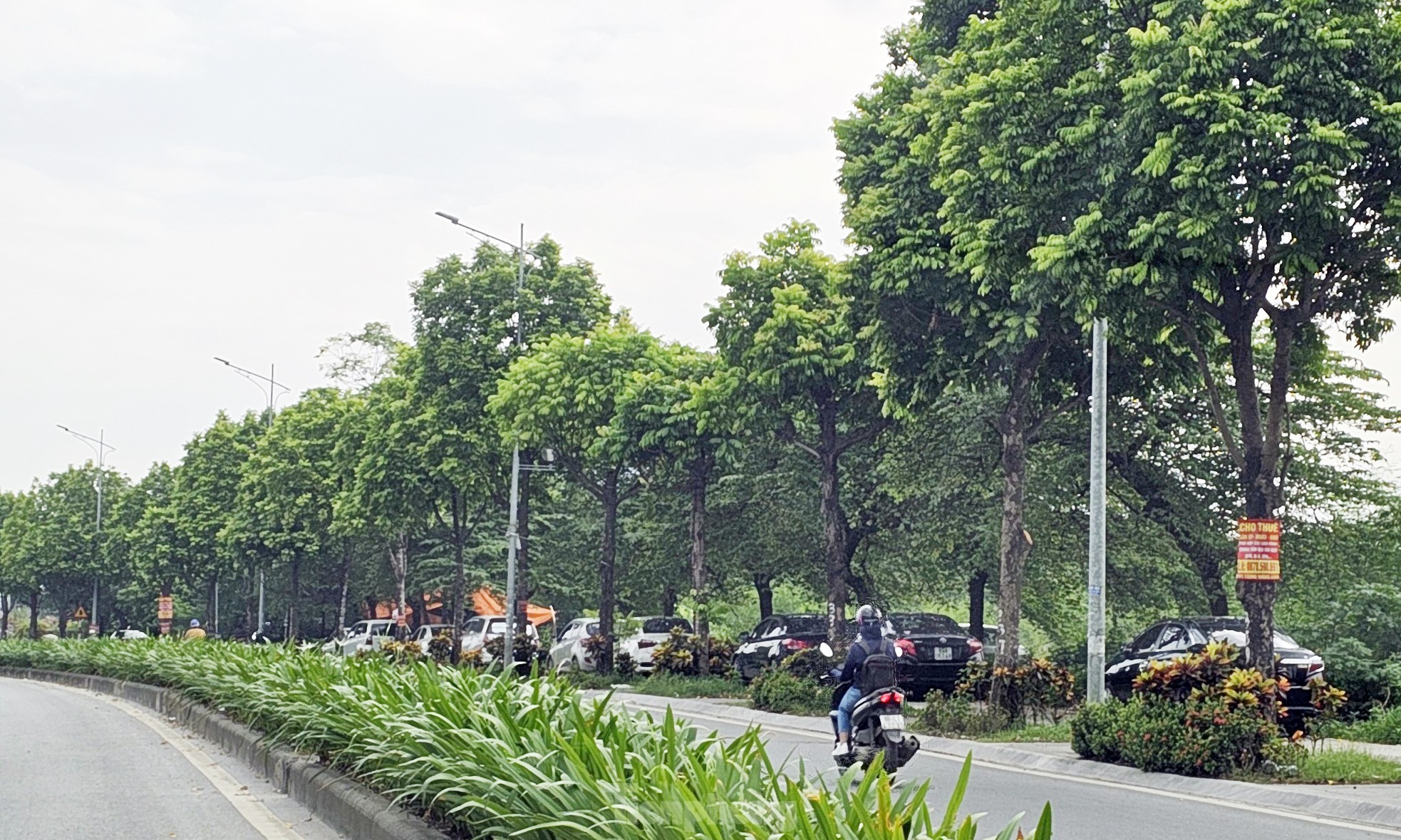 Cảnh tuyến đường BT nghìn tỷ ở Hà Nội biến thành bãi xe, nơi tập kết rác thải - Ảnh 9.