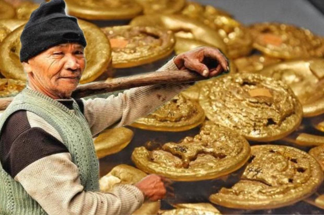 Lão nông đem 102 kg vàng đi bán, giao dịch viên lập tức báo chuyên gia - Ảnh 1. Lão nông đem 102 kg vàng đi bán, giao dịch viên lập tức báo chuyên gia - Ảnh 1.