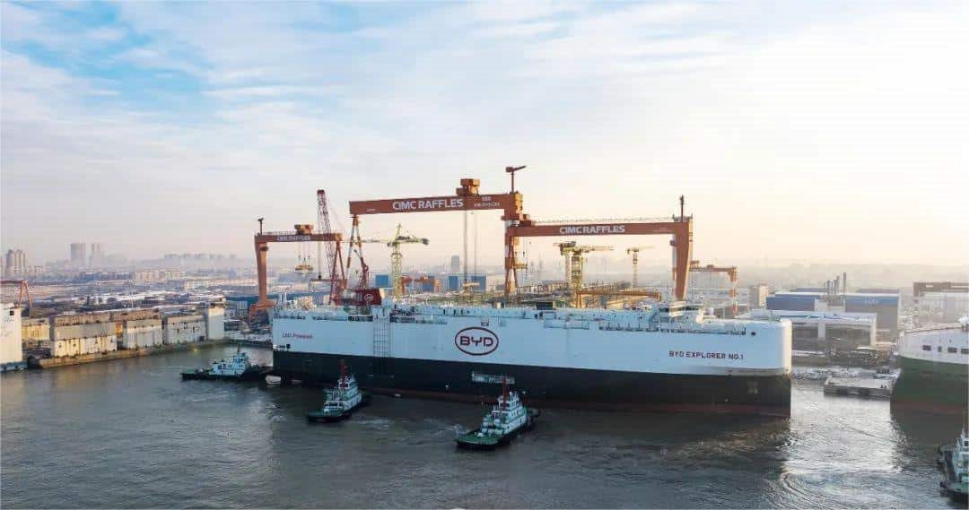Muốn ăn trọn 'từ gốc đến ngọn', ông trùm ô tô điện Trung Quốc sản xuất luôn cả tàu chở xe đi xuất khẩu - Ảnh 1. Muốn ăn trọn 'từ gốc đến ngọn', ông trùm ô tô điện Trung Quốc sản xuất luôn cả tàu chở xe đi xuất khẩu - Ảnh 1.