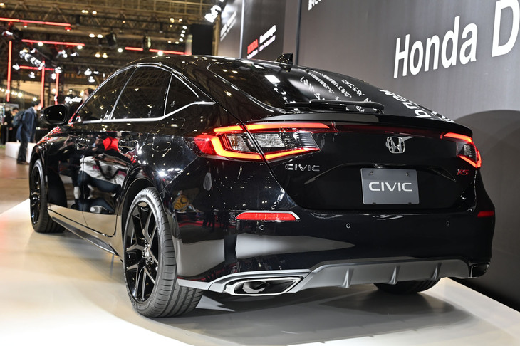 Honda Civic RS 2024 lộ diện chính thức: Mặt trước hầm hố như Type R, có thể mạnh hơn 200 mã lực, cạnh tranh Elantra N Line - Ảnh 2.