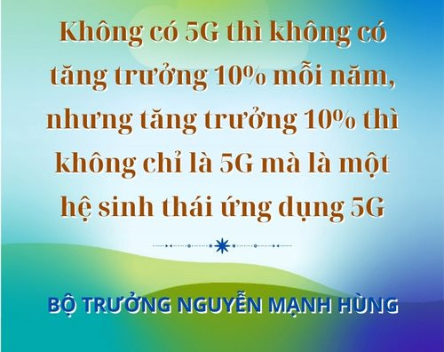 Bộ trưởng Nguyễn Mạnh Hùng: Viettel hãy lập kế hoạch phủ sóng 5G toàn quốc ngay trong năm 2024 - Ảnh 3. Bộ trưởng Nguyễn Mạnh Hùng: Viettel hãy lập kế hoạch phủ sóng 5G toàn quốc ngay trong năm 2024 - Ảnh 3.