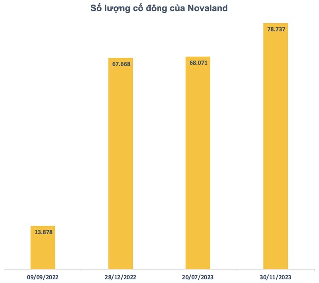 Novaland có thêm 65.000 cổ đông sau khi hàng trăm triệu cổ phiếu NVL &quot;tuột&quot; khỏi tay nhóm liên quan ông Bùi Thành Nhơn - Ảnh 2.