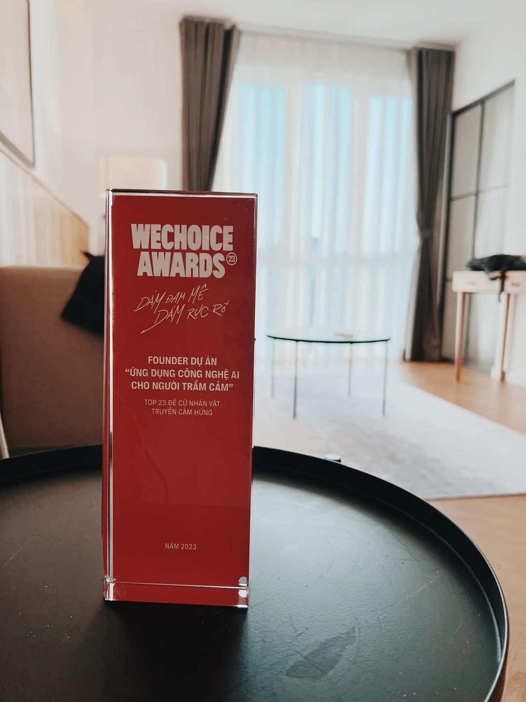 Loạt chia sẻ viral sau WeChoice Awards 2023: Tự hào khi được vinh danh, hạnh phúc khi được truyền cảm hứng- Ảnh 2.