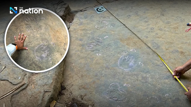 Phát hiện chấn động: Tìm thấy dấu chân khủng long hơn 225 triệu năm tuổi ở Thái Lan - Ảnh 2.