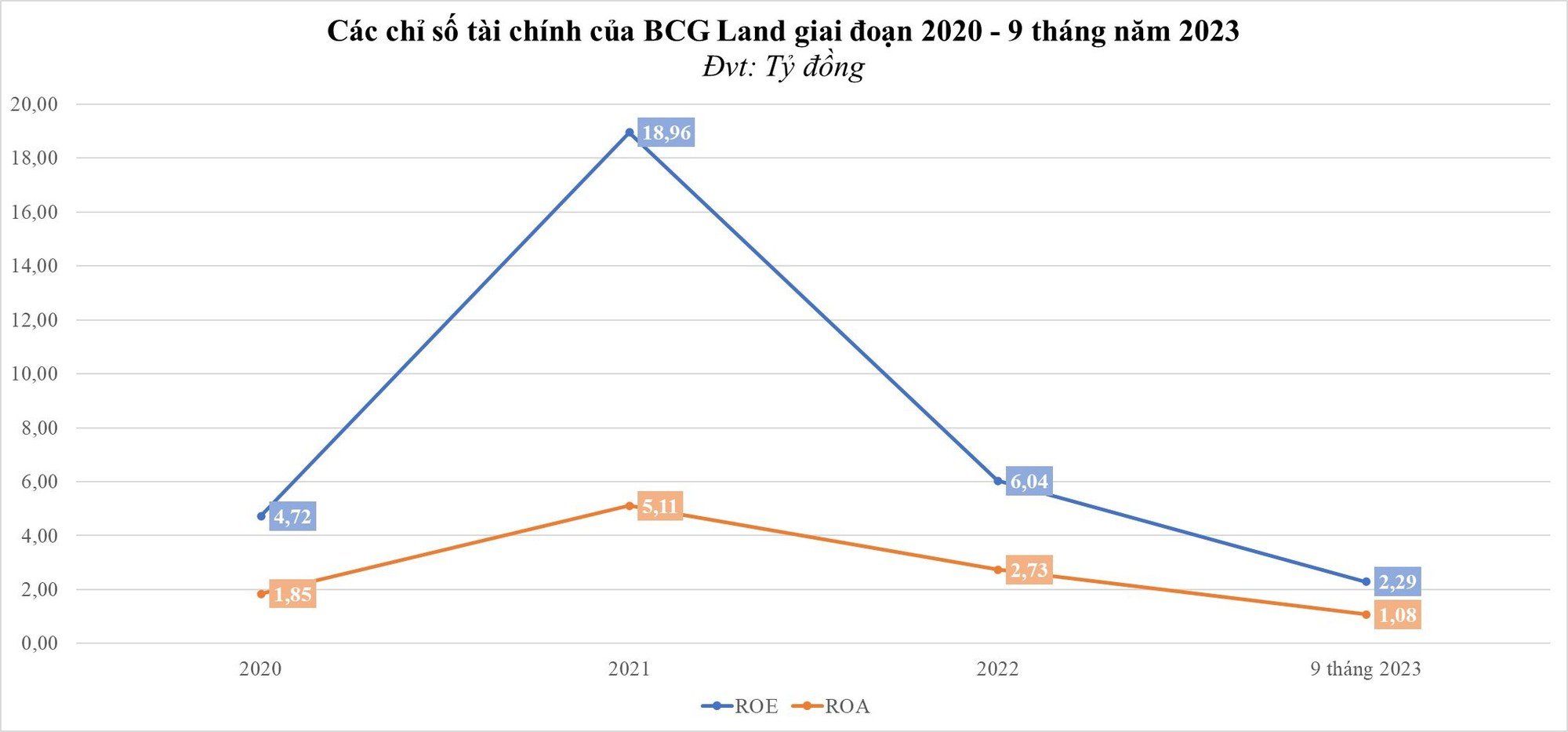 Đằng sau đà giảm điểm của BCG Land - Ảnh 2.