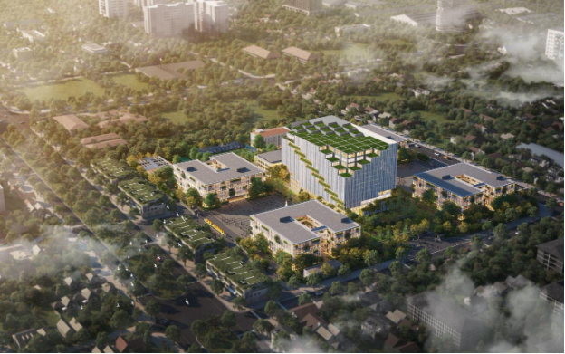 Phổ thông FPT khởi công xây trường liên tiếp ở Hậu Giang, Thanh Hoá, Huế - Ảnh 1. Phổ thông FPT khởi công xây trường liên tiếp ở Hậu Giang, Thanh Hoá, Huế - Ảnh 1.