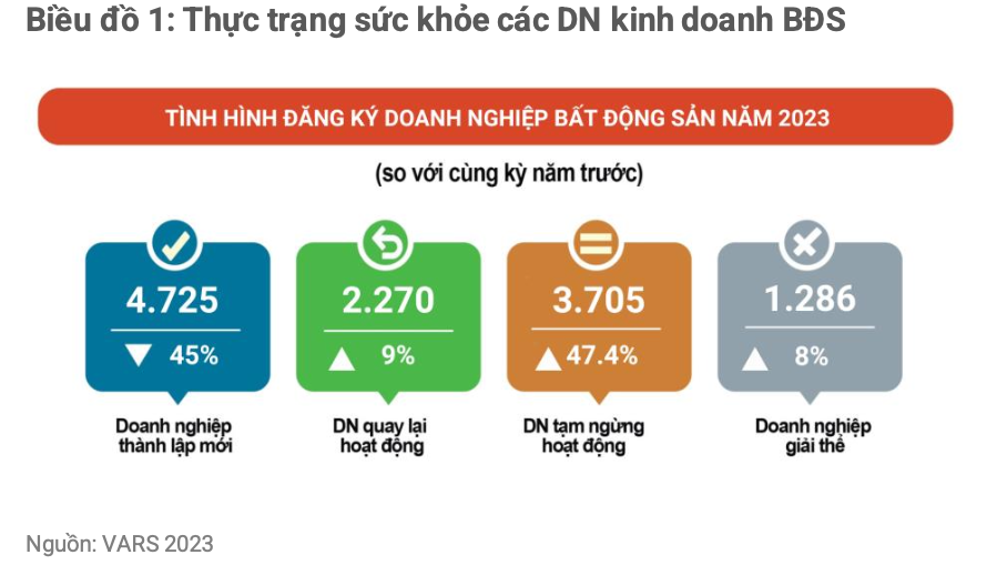 VARS: “2024 khả năng cao sẽ là năm cuối cùng trong quá trình vượt chướng ngại vật của thị trường bất động sản, nhưng thị trường sẽ khó bùng nổ” - Ảnh 1.