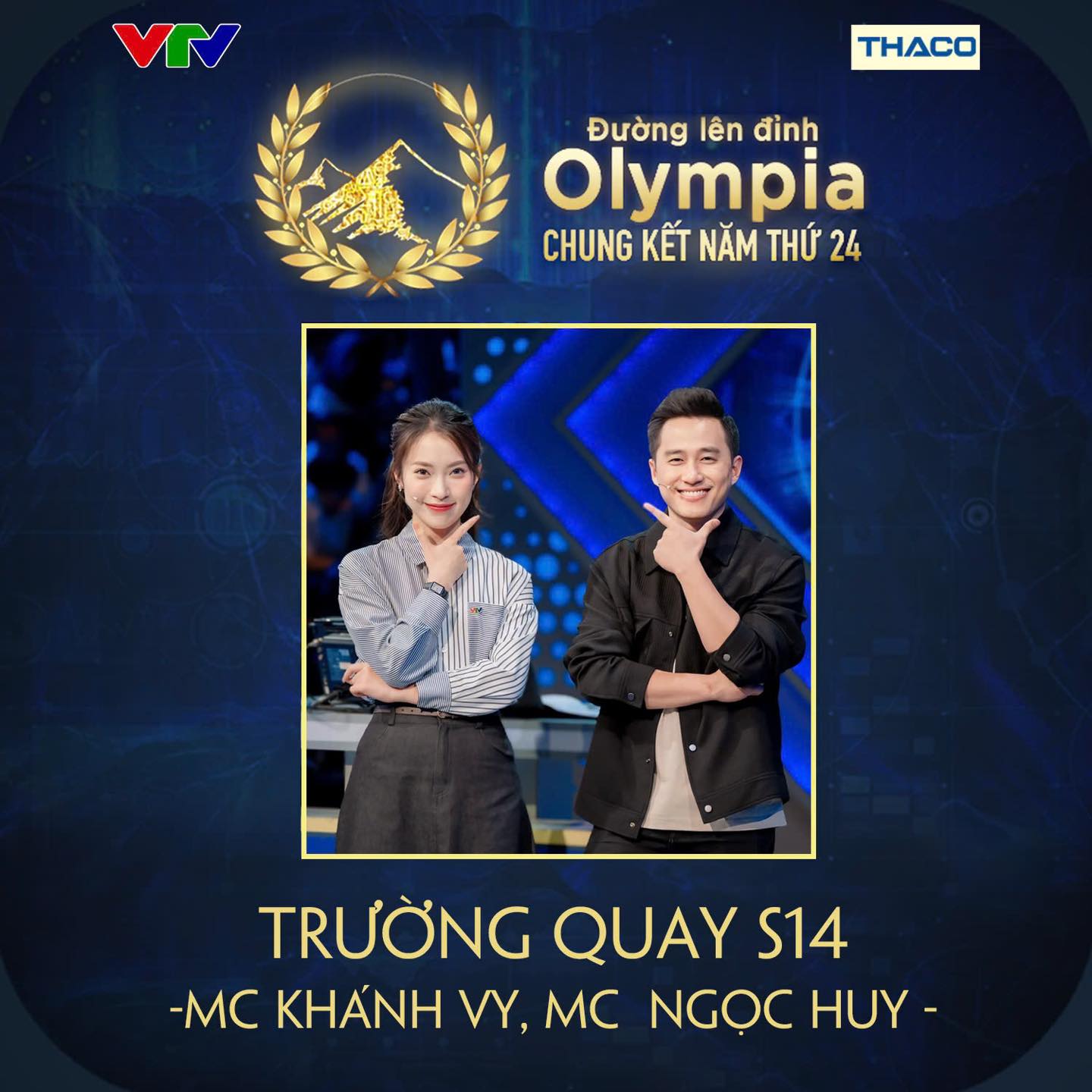 Dàn MC "đổ bộ" các điểm cầu Olympia: Không khí "nóng" lắm rồi, đếm ngược đến Chung kết thôi- Ảnh 1.