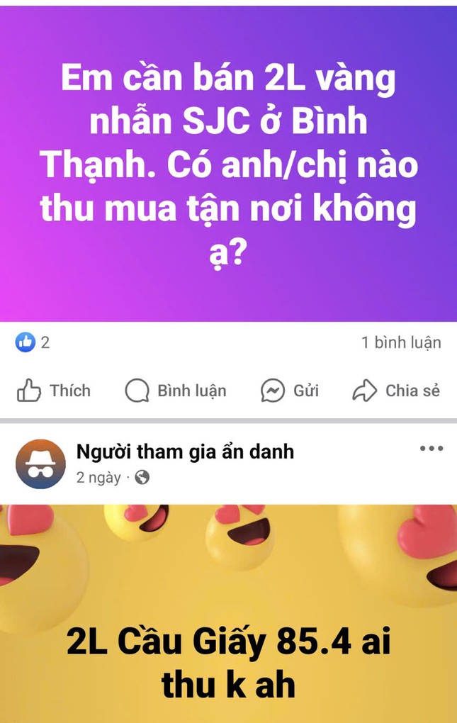 Lý do nhiều người kéo nhau lên ‘chợ mạng’ mua bán vàng- Ảnh 2.