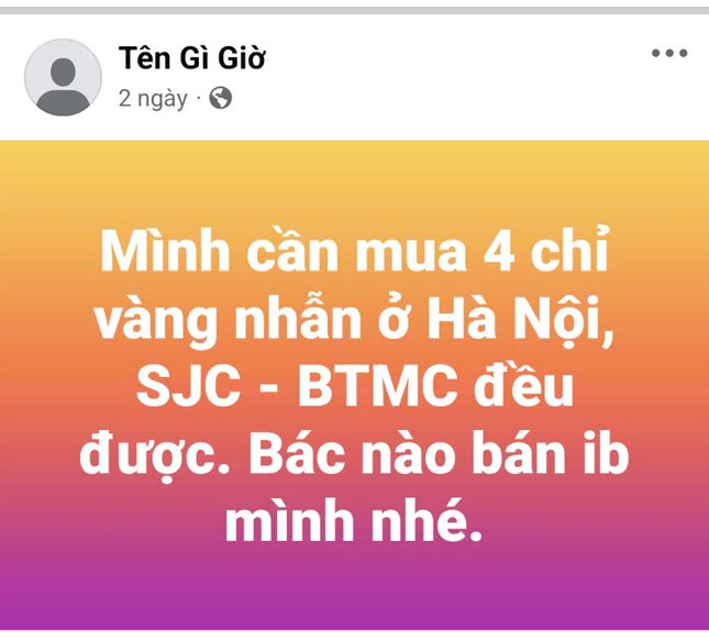 Lý do nhiều người kéo nhau lên ‘chợ mạng’ mua bán vàng- Ảnh 1.