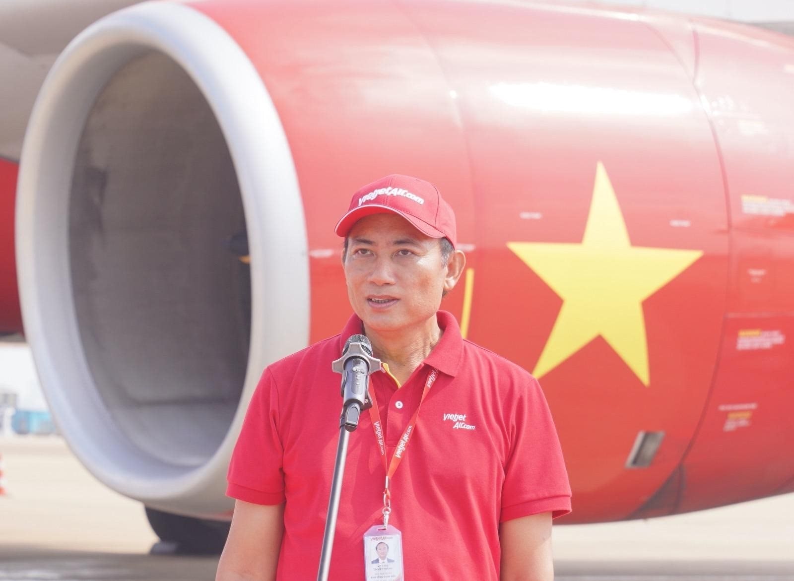 Vietjet tiên phong khai thác chuyến bay đầu tiên sử dụng nhiên liệu hàng không bền vững SAF do Petrolimex Aviation cung cấp, giảm thải 80% carbon- Ảnh 6.