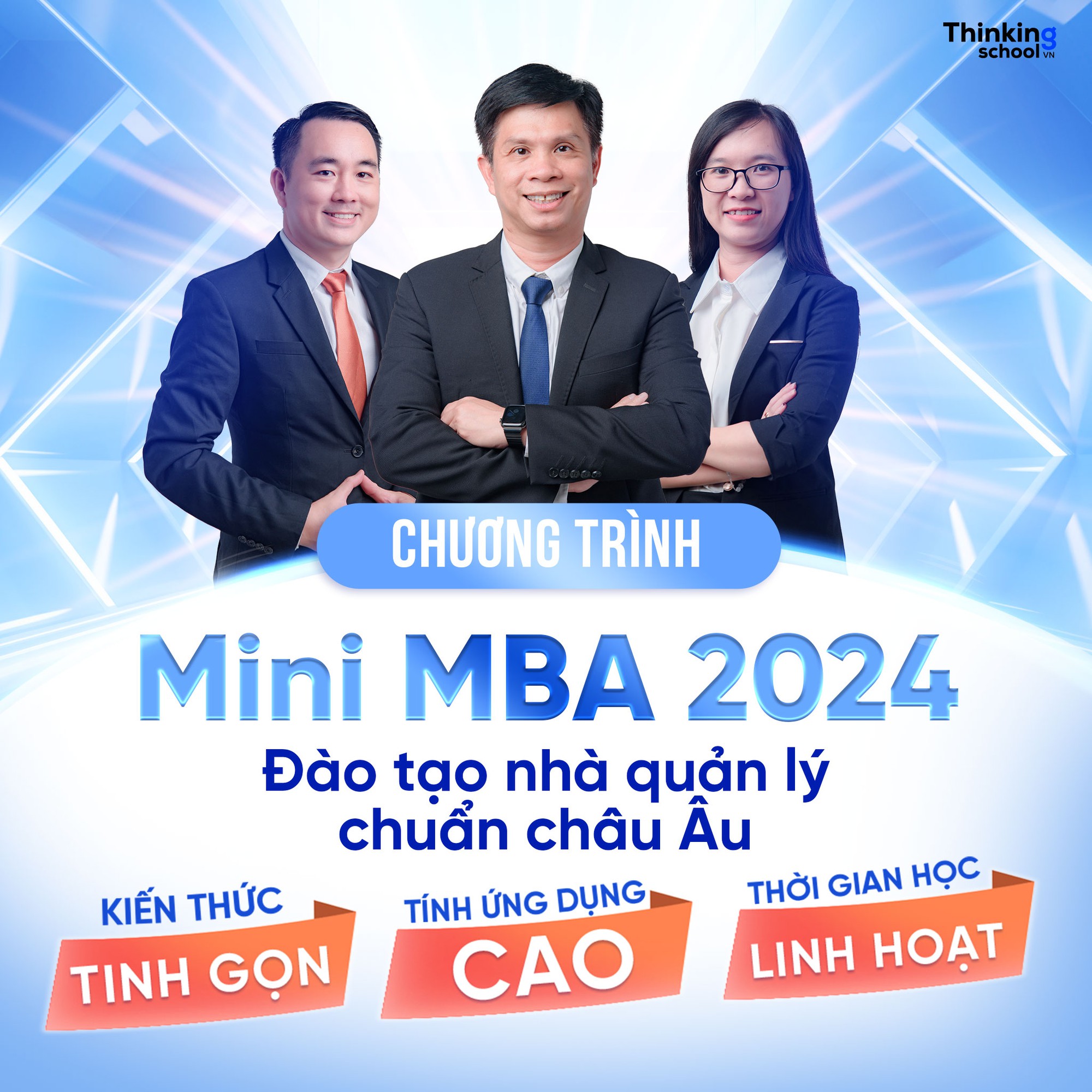 Thinking School Mini MBA: Chương trình đào tạo quản trị kinh doanh tinh gọn- Ảnh 1.