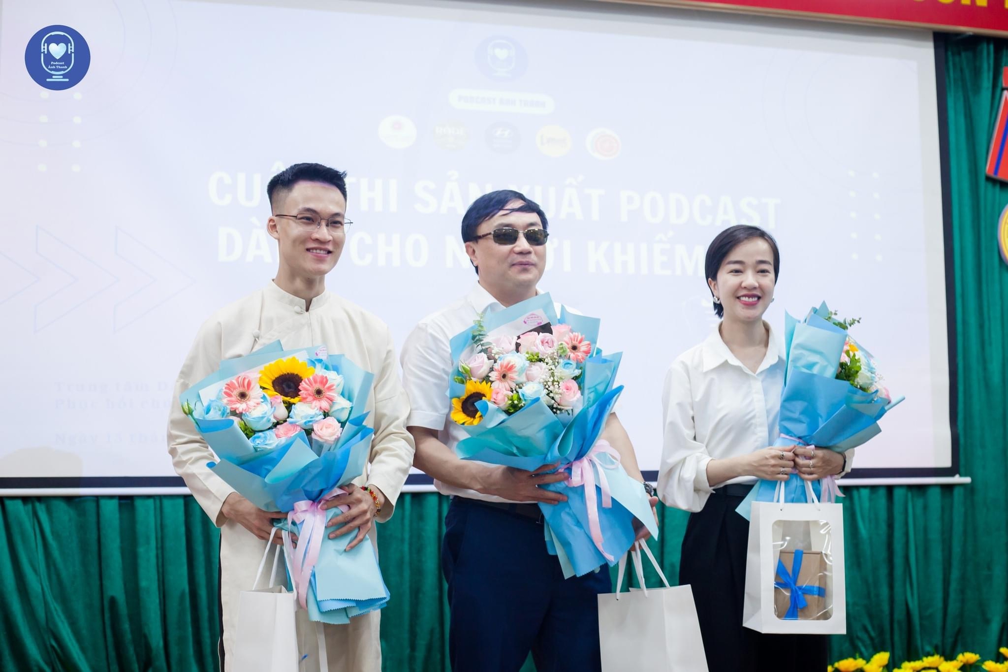 "Podcast Ánh Thanh - Series podcast dành cho người khiếm thị" - Nơi sẻ chia yêu thương, xoá tan mặc cảm, định hướng tương lai- Ảnh 5.