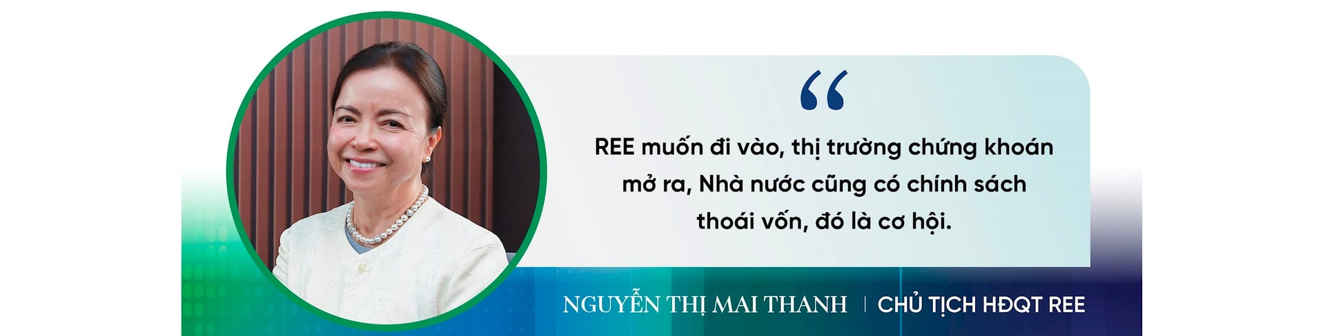 Chủ tịch REE Nguyễn Thị Mai Thanh: ‘Đừng quá nghĩ về KPI, rồi hạ tiêu chuẩn để đầu tư cho được!’- Ảnh 7.