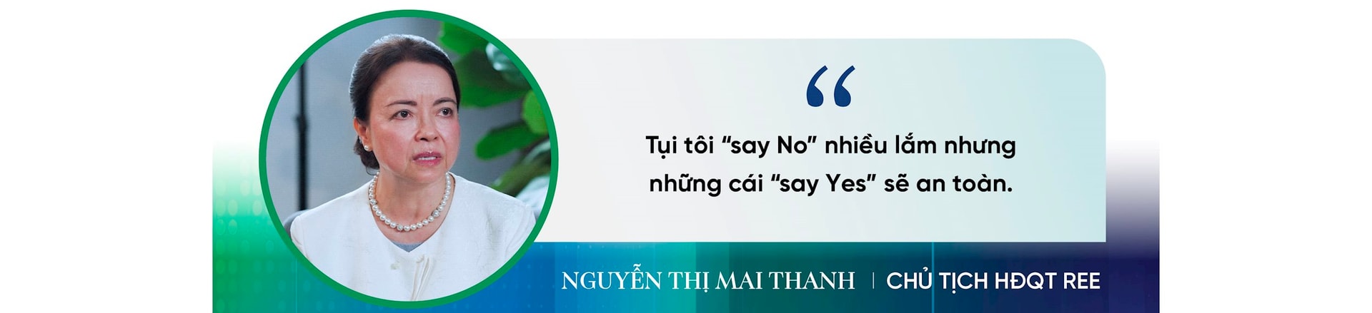 Chủ tịch REE Nguyễn Thị Mai Thanh: ‘Đừng quá nghĩ về KPI, rồi hạ tiêu chuẩn để đầu tư cho được!’- Ảnh 14.