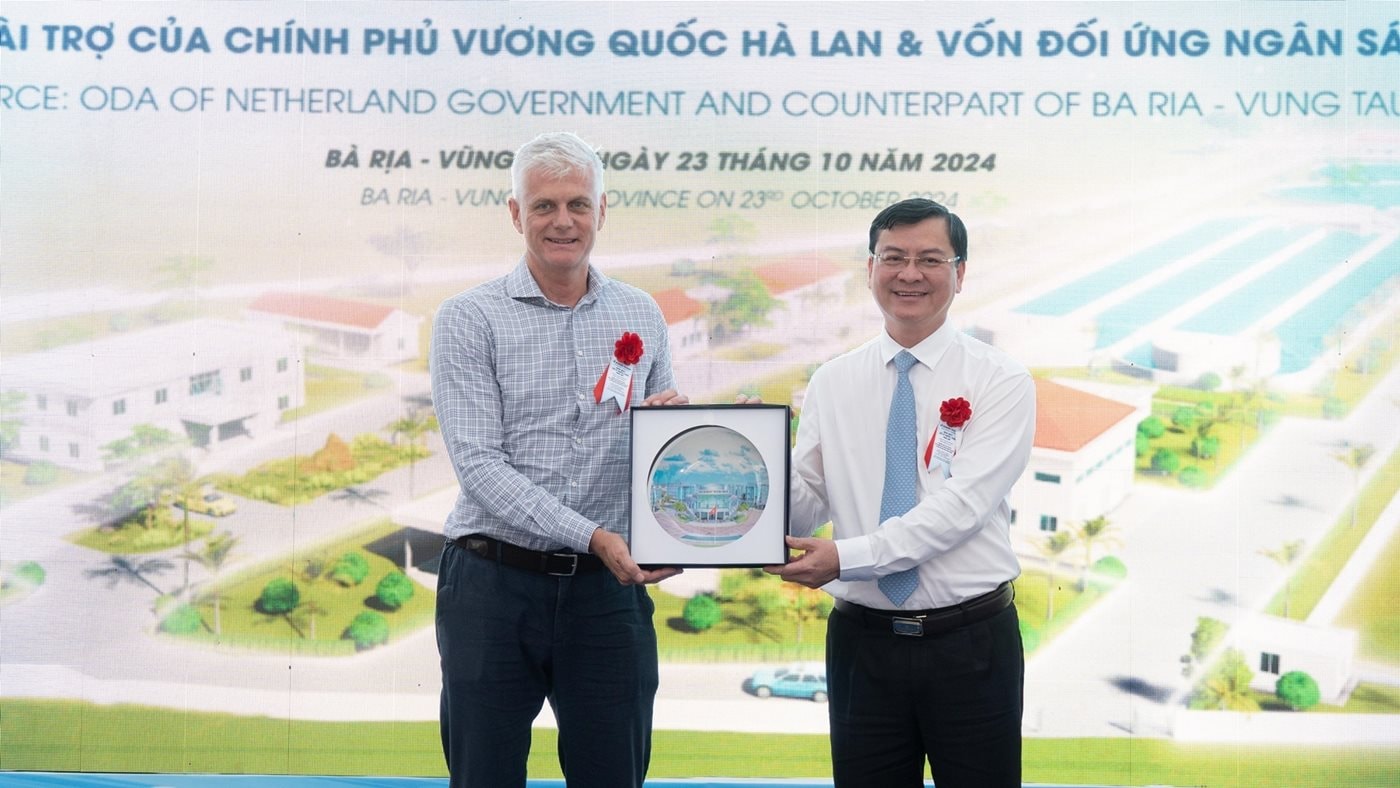 Nhà máy xử lý nước thải hơn 800 tỷ đồng chính thức vận hành, công suất 30.000 m3/ngày- Ảnh 2. Nhà máy xử lý nước thải hơn 800 tỷ đồng chính thức vận hành, công suất 30.000 m3/ngày- Ảnh 2.