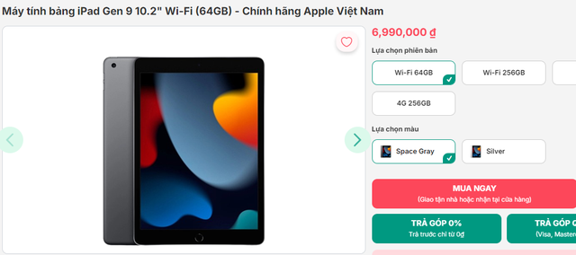 Máy tính bảng rẻ nhất của Apple: Sở hữu 1 thứ mà iPad cao cấp hơn cũng không có, giá chưa tới 7 triệu- Ảnh 2.