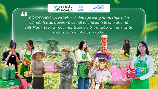 Cỏ Cây Hoa Lá và WISE: Chiến lược đối tác toàn cầu trao quyền cho phụ nữ khởi nghiệp- Ảnh 3.