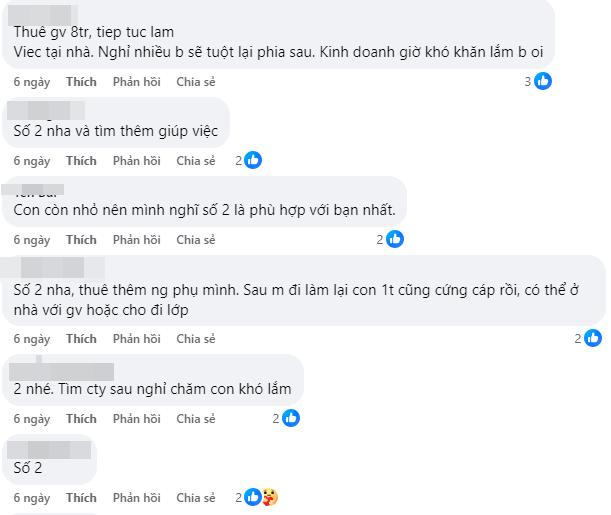 Mẹ bỉm lương tháng 30 triệu phân vân nghỉ việc chăm con, làm tại nhà hay kinh doanh, lời khuyên nhiều nhất gây ngỡ ngàng!- Ảnh 3. Mẹ bỉm lương tháng 30 triệu phân vân nghỉ việc chăm con, làm tại nhà hay kinh doanh, lời khuyên nhiều nhất gây ngỡ ngàng!- Ảnh 3.