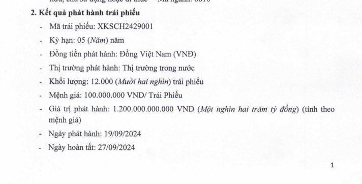 Một công ty bất động sản du lịch nghỉ dưỡng nợ thuế gần nghìn tỷ vừa phát hành thành công 1.200 tỷ đồng trái phiếu, lãi suất 12,5%/năm- Ảnh 2.