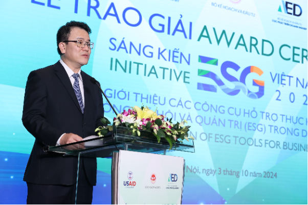 Hanel PT đạt top 10 giải thưởng ESG Việt Nam 2024 với công nghệ sấy xanh SASAKI- Ảnh 1.