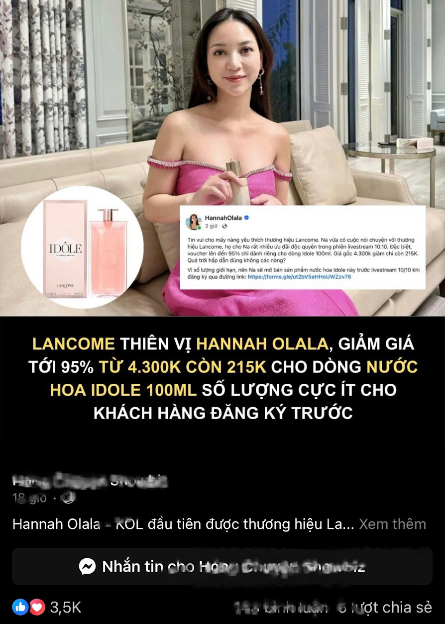 KOC Hannah Olala liên tục bị ‘fake’ hình ảnh và giả mạo giọng nói để bán mỹ phẩm giả, khuyên thật: ‘Đừng ham rẻ mà ‘tiền mất tật mang!’- Ảnh 2.