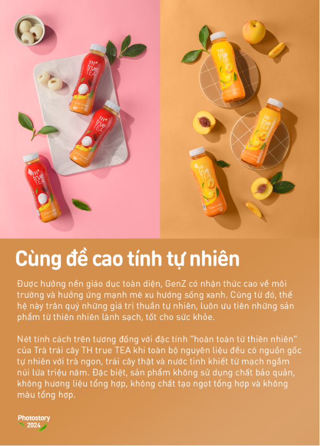 Trà trái cây TH true TEA - cặp bài trùng với tính cách GenZ, so đến đâu là khớp đến đó- Ảnh 1.