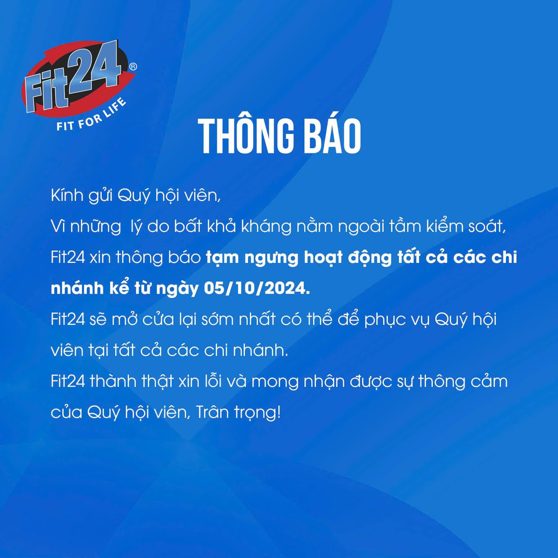 Trước khi bất ngờ ngừng hoạt động, chuỗi phòng tập gym Fit24 đã cầu cứu bà Phạm Minh Hương - chủ tịch VNDirect nhưng không thành công- Ảnh 2.