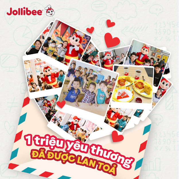 Jollibee Việt Nam lan tỏa "Triệu yêu thương, tiếp bước em đến trường"- Ảnh 1.
