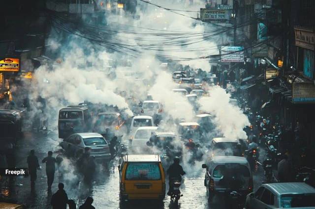 Chỉ số ô nhiễm không khí trên 1.000, hàng triệu người mắc bệnh tại thành phố ô nhiễm nhất thế giới- Ảnh 1. Chỉ số ô nhiễm không khí trên 1.000, hàng triệu người mắc bệnh tại thành phố ô nhiễm nhất thế giới- Ảnh 1.