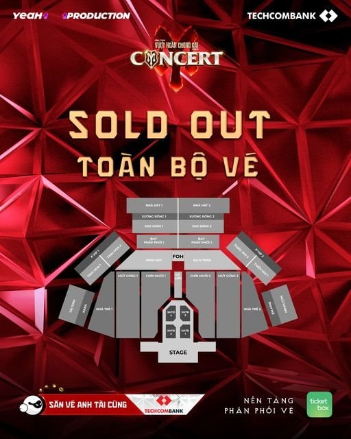 Chưa đầy 1 tiếng mở bán, vé concert Hà Nội  “Anh trai vượt ngàn chông gai” sold out toàn bộ- Ảnh 2.