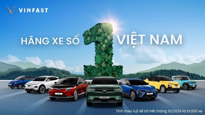 VinFast chiếm thị phần số 1 Việt Nam- Ảnh 1.