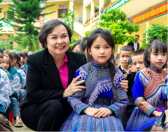 "Nối vòng tay ấm" mang hơi ấm lên vùng cao các tỉnh phía Bắc- Ảnh 1.