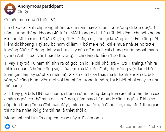 Đi làm 3 năm tiết kiệm được 1 tỷ- Ảnh 1.