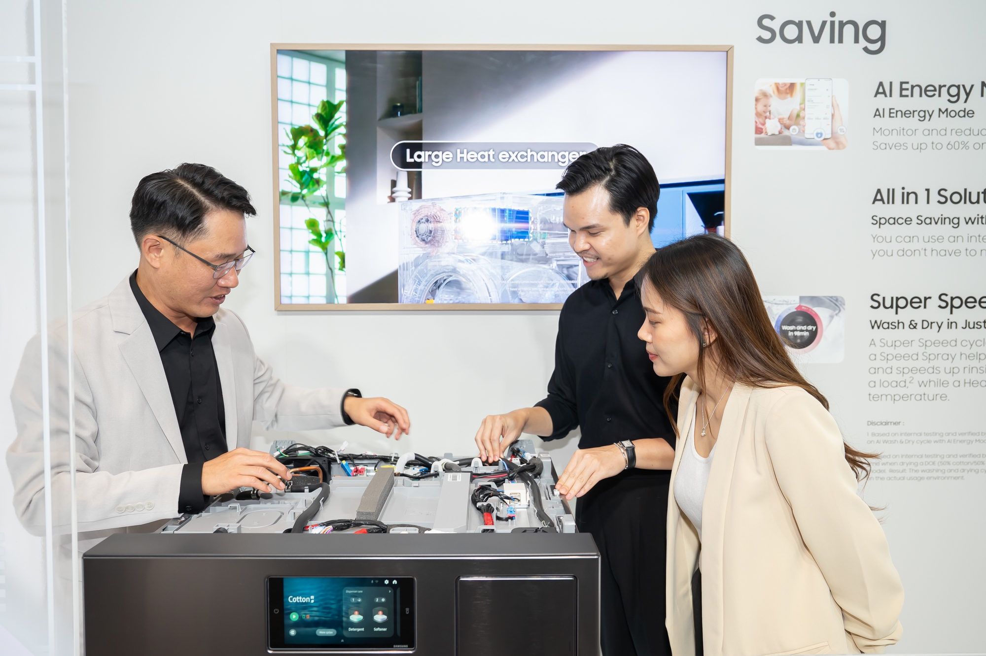 Samsung Bespoke AI Heatpump kiến tạo cuộc cách mạng giặt sấy mới với 3.000 đơn trong vài ngày- Ảnh 1. Samsung Bespoke AI Heatpump kiến tạo cuộc cách mạng giặt sấy mới với 3.000 đơn trong vài ngày- Ảnh 1.