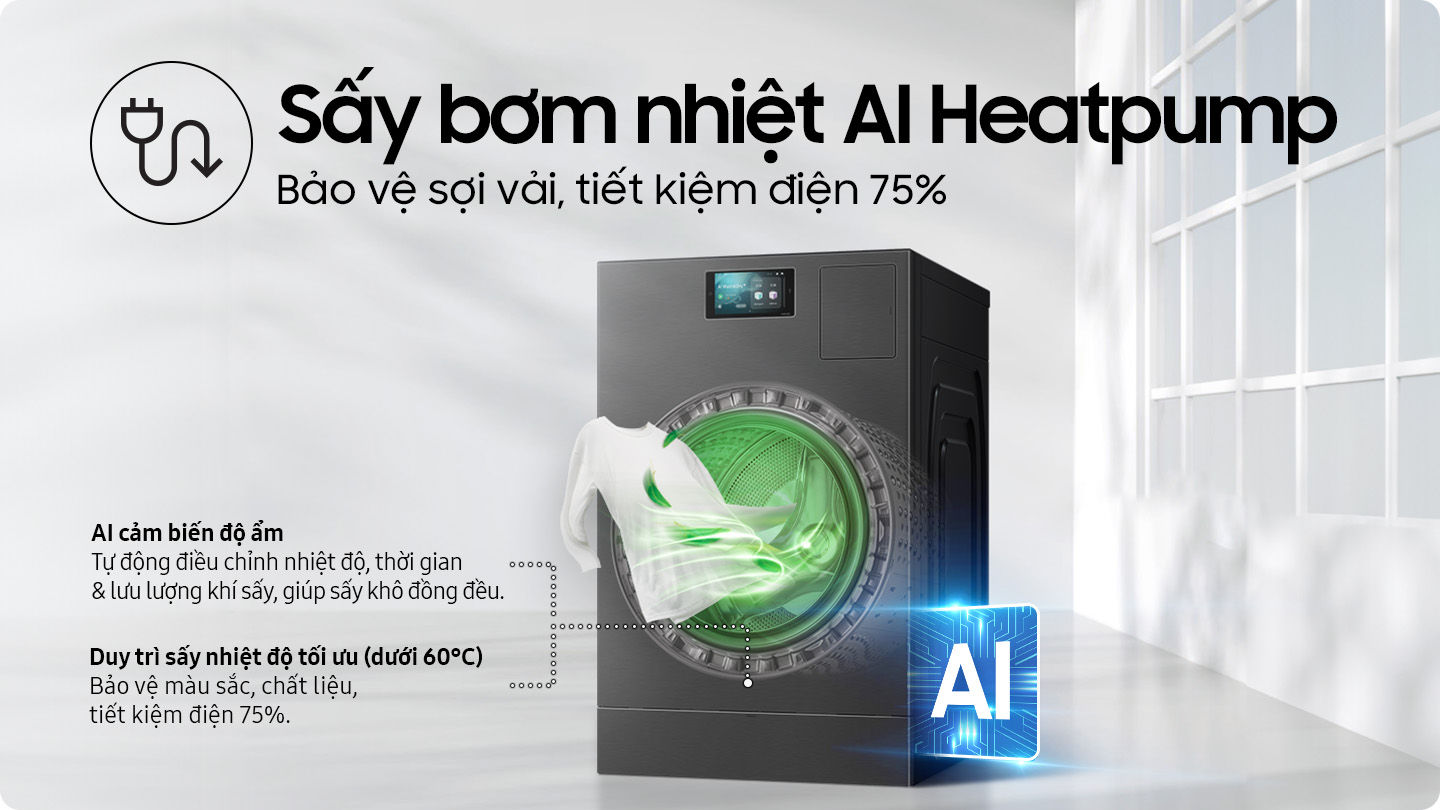 Samsung Bespoke AI Heatpump kiến tạo cuộc cách mạng giặt sấy mới với 3.000 đơn trong vài ngày- Ảnh 2. Samsung Bespoke AI Heatpump kiến tạo cuộc cách mạng giặt sấy mới với 3.000 đơn trong vài ngày- Ảnh 2.