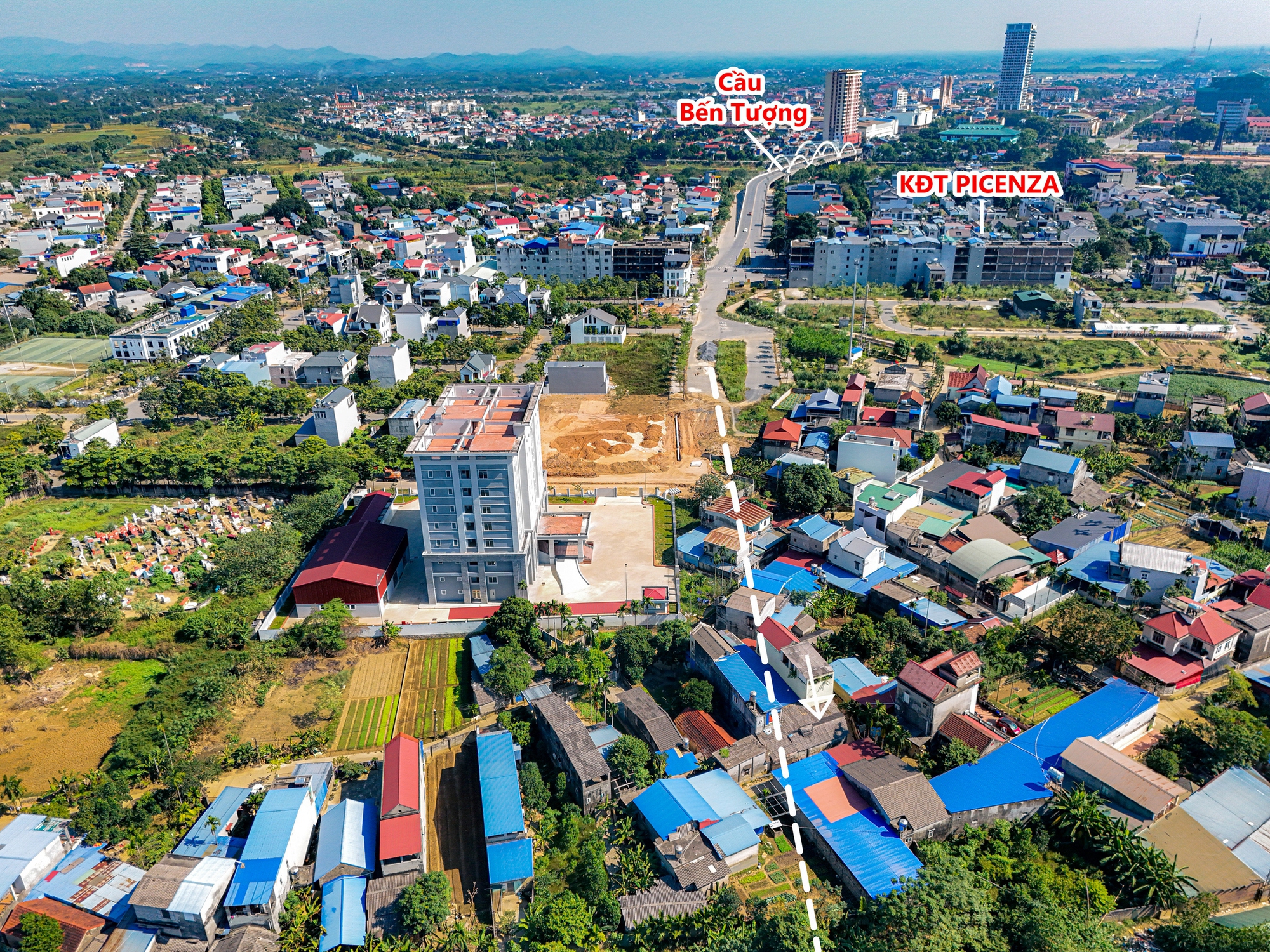 Toàn cảnh khu vực sẽ xây 2 cây cầu gần 1.600 tỷ ở thành phố Thái Nguyên- Ảnh 11.