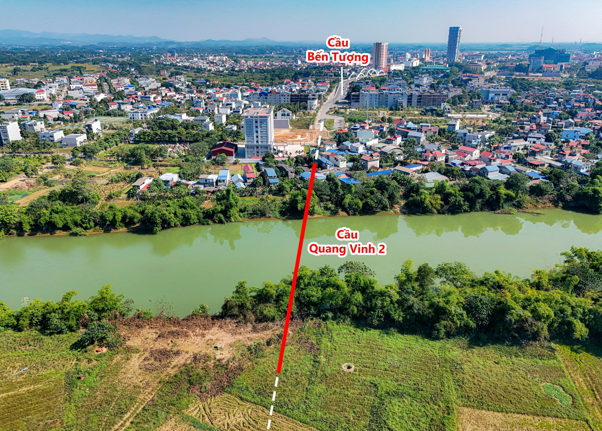 Toàn cảnh khu vực sẽ xây 2 cây cầu gần 1.600 tỷ ở thành phố Thái Nguyên- Ảnh 10.