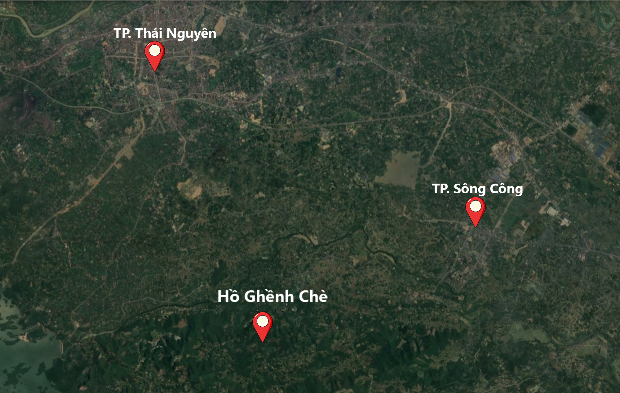 Toàn cảnh hồ nước có đến 54 đảo và bán đảo, được quy hoạch thành khu đô thị rộng gần bằng quận Hoàn Kiếm- Ảnh 2.