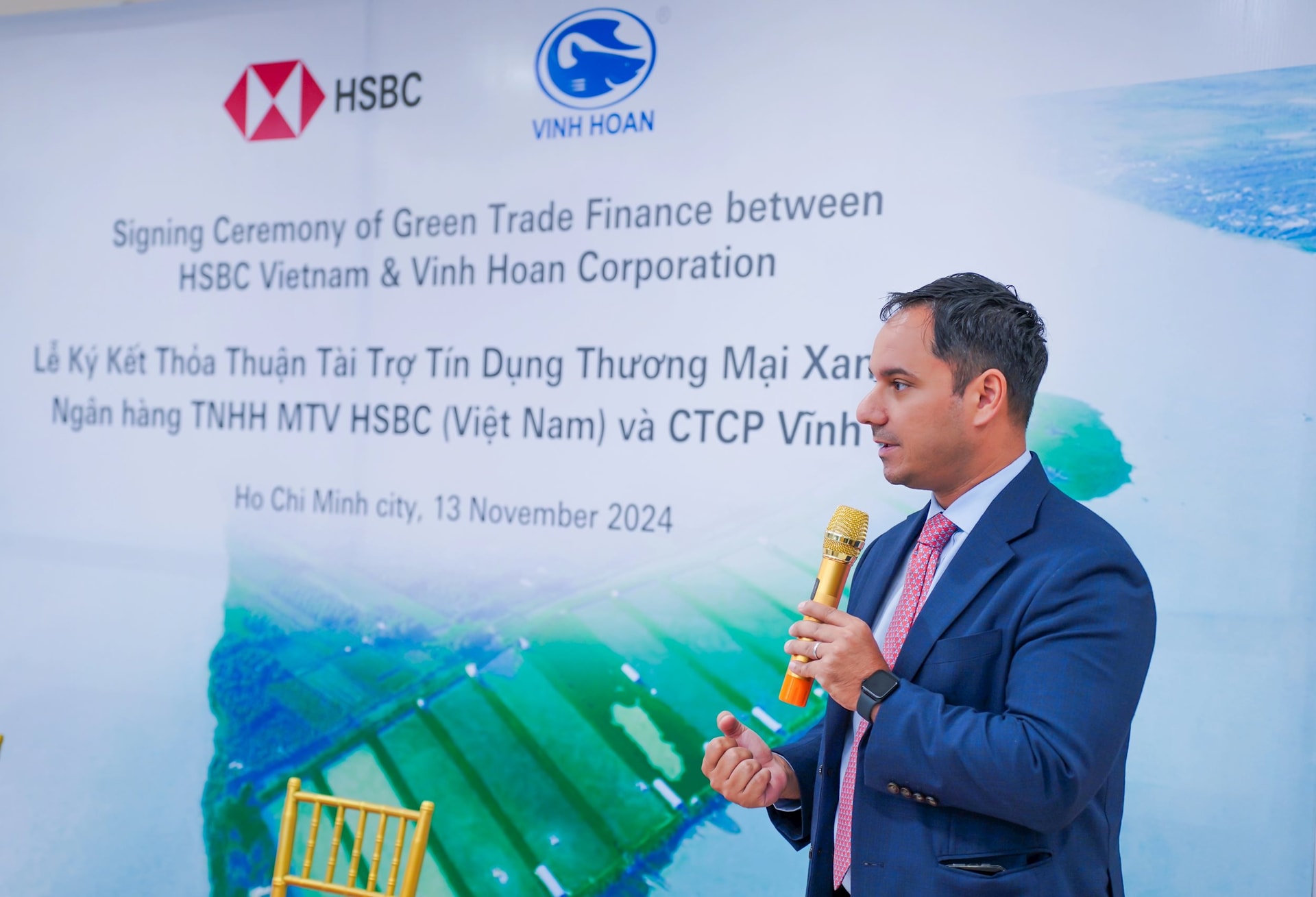 Theo đuổi kinh tế tuần hoàn, Vĩnh Hoàn trở thành DN thủy sản Việt đầu tiên HSBC cấp tín dụng xanh- Ảnh 1.