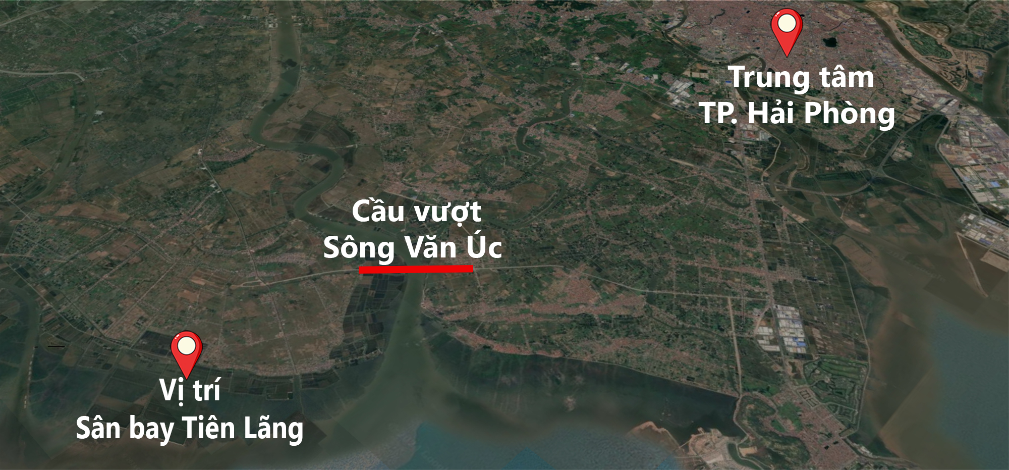 Toàn cảnh cây cầu huyết mạch sẽ kết nối trung tâm thành phố Hải Phòng với khu vực được đề xuất làm sân bay quốc tế Tiên Lãng- Ảnh 10.